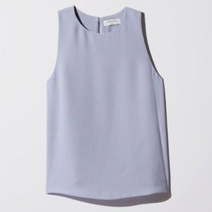 Babaton Ribbed Edwin Blouse in Periwinkle